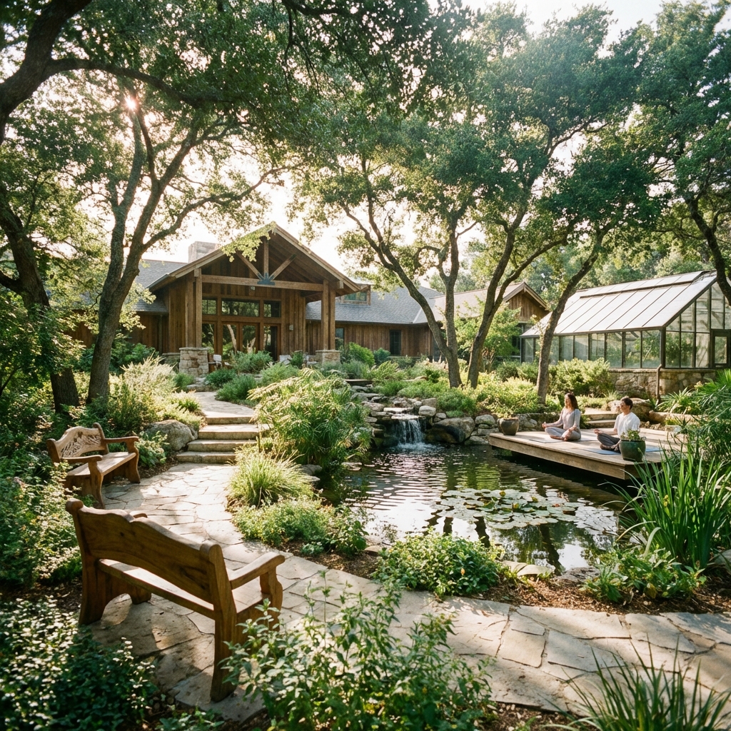 थेरेपी गार्डन